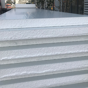 Mejor Precio calor aislamiento ignífugo color de <span class=keywords><strong>espuma</strong></span> de acero 120 mm eps aislado panel de la Junta - Product Image 4