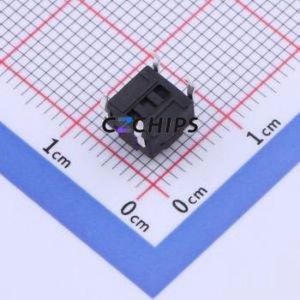 KAN0616-0501C-C15 Tactile <b>Switch</b> Through hole Component (THT) <b>Switch</b> 2.6N 6mm 6mm 5mm - Product Image 2