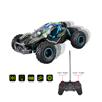 Véhicule de course tout-terrain RC BGL 27 MHz à 4 canaux avec lumières LED, électrique, portée de 15 m, prêt à l'emploi