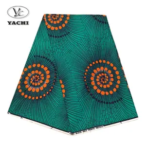Yachitex, Высококачественная африканская восковая ткань с принтом Анкара для одежды