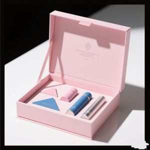 Boîte cadeau magnétique de luxe pour coffret de parfum/emballage de produits de soin de la peau, personnalisez votre taille et votre forme - Product Image 1