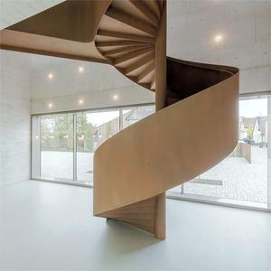 Villa Standard australiana idee di lusso scala a chiocciola prezzi battistrada in legno scala a chiocciola rotondo ponte scale dalla fabbrica di foshan - Product Image 4