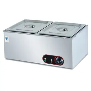 商业餐饮设备CE不锈钢自助餐食品取暖器燃气风格加热自助餐贝恩玛丽