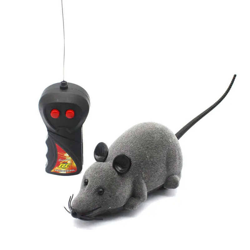 Upgraded Electronic Remote Control Rat Plush Mice Toy for Cat Dog Chasing Electric Toy Simulation Animal Toys Pet accessories