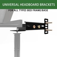 Accessoire universel réglable pour cadre de lit en métal Kit d'extension personnalisable en usine pour tête de lit et pied de lit Support utilitaire