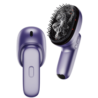 3-in-1 Nano-Nebel-Haarbürste Kabellose Multifunktions-Kopfhautmassagebürste Elektrische Sprüh-Luftkissen-Massagebürste für die Haarpflege