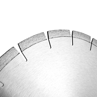 Lame de scie circulaire à double face lisse de qualité industrielle 180 mm, revêtue de diamant et de titane, pour la découpe du marbre, du granit et de la pierre