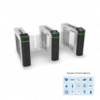 Nouvelle barrière pivotante intelligente avec lecteur de cartes, code QR et reconnaissance faciale pour écoles