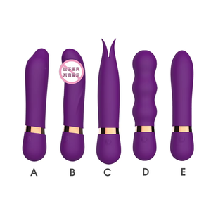 10 Fréquence Usb Rechargeable En Gros Produits Pour Adultes Rechargeable Silicone Petit Massage Vibrant AV Bâton Femelle Vibrateur - Product Image 5