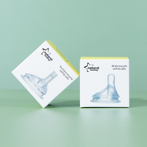 Vente en gros de tétines orthodontiques sans BPA pour biberons en Silicone de qualité alimentaire anti-éclaboussures - Product Image 6