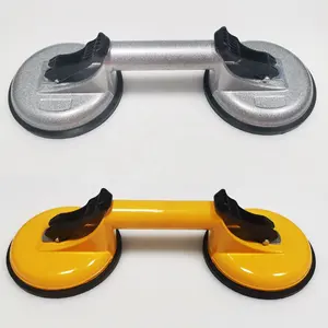 Manufacturer hot sale two claw sucker for moving glass tile Aluminum alloy vacuum sucker