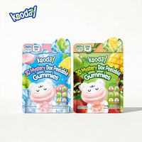 3D Dieren Peelable Freeze Gummies Eetbare buitenlaag met een veerkrachtige, kauwbare textuur, individueel verpakt. Ideaal voor dagelijkse traktaties.