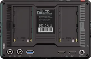 Liliput 7 pouces 2000nits moniteur de contrôle tactile de caméra haute luminosité 4K 3G-SDI moniteur HDMI pour le terrain et faire des films