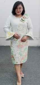 Robe de mariée de haute qualité en brocart taille plus 5XL pour la mère de la mariée - Product Image 3