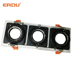 3 colores <span class=keywords><strong>20W</strong></span> comercial Cob Led empotrable en el techo Led empotrable Spot Led lámpara de techo Trimless Downlight carcasa Gu10 - Product Image 3