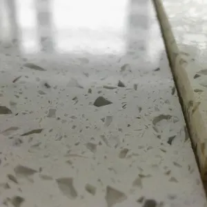 Pietra di quarzo bianco della galassia artificiale della lastra di quarzo di dimensione più grande all'ingrosso per i controsoffitti della cucina