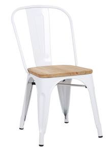 <span class=keywords><strong>Barato</strong></span> al aire libre Café Restaurante Estilo Industrial Antiguo Comedor Sillas Vintage Metal Tolixed Silla - Product Image 3