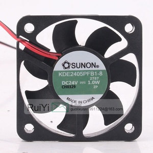 Mới Sunon 12V 48V <span class=keywords><strong>DC24V</strong></span> <span class=keywords><strong>1.0W</strong></span> EC AC 5010 50x50x10mm 5cm im lặng biến tần đôi bóng mang thông gió <span class=keywords><strong>KDE2405PFB1</strong></span>-<span class=keywords><strong>8</strong></span> Quạt làm mát - Product Image 2