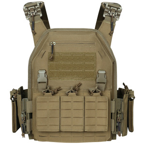 プロ仕様タクティカルベストプレートキャリア盗難防止GPS防水卸売サプライヤーカスタマイズ可能射撃用アーマー保護具 - Product Image 4