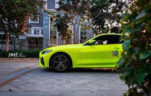 فيلم فينيل لتغيير لون هيكل السيارة بلون أصفر فلوري غير لامع - Product Image 5