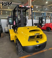 Chariot élévateur tout-terrain VSM 2,5t-3,5t 4x4 Euro Stage V avec blocage de différentiel, moteur diesel importé CPCD35-XW98C-RT4