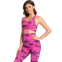 Ensemble de sport tendance sans couture, effet push-up, très élastique, avec short de yoga effet lifting pêche, anti-transpiration pour la gym