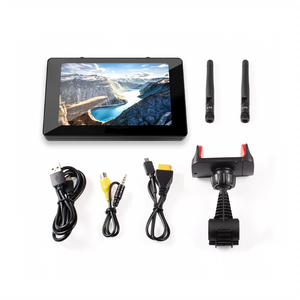 Monitor para Dron FPV de 5 Pulgadas con Pantalla IPS HD, Receptor de Diversidad de 5.8GHz y 40 Canales, DVR Integrado y Batería de 4000mAh - Product Image 1