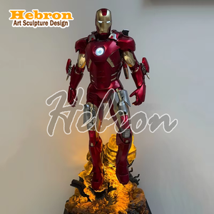 Statua di Iron Man 1:<span class=keywords><strong>3</strong></span> Mk7 a Grandezza Naturale, Action Figure Marvel, Supereroe Iron Man degli <span class=keywords><strong>Avengers</strong></span> per Decorazione - Product Image 4