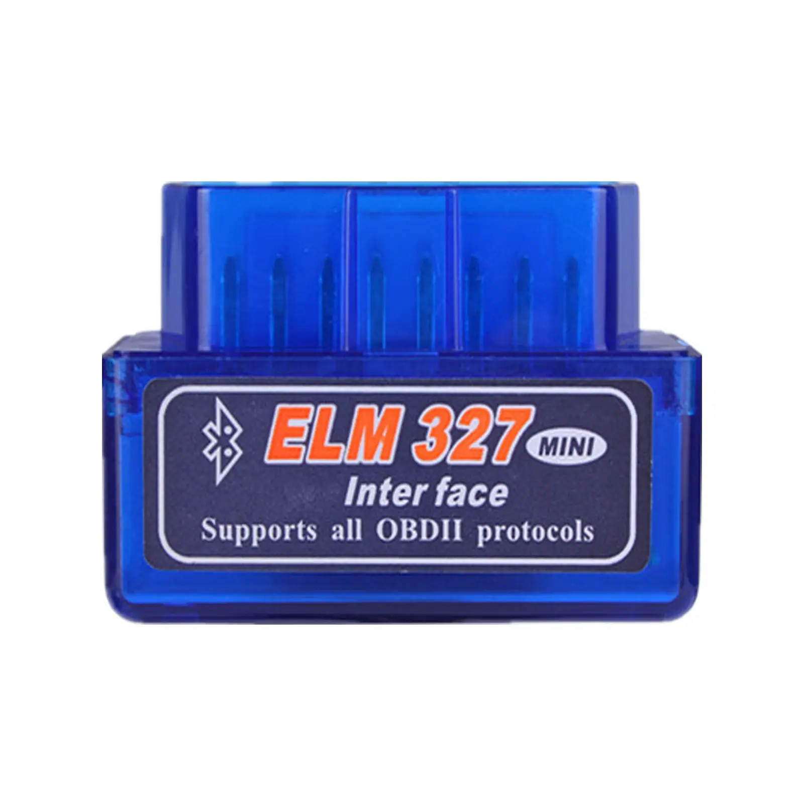 محول ذاتي صغير Elm327 OBD2 V2.1 Elm 327 OBDII قارئ رموز لاسلكي OBD 2 ماسح للسيارة أداة تشخيصية لجميع السيارات