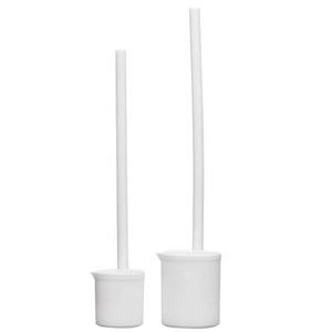 रसायन के लिए लंबे हैंडल प्लास्टिक सॉल्वेंट नमूना चम्मच के साथ एसिड और अलकाली प्रतिरोधी पिटफ बीकर - Product Image 1