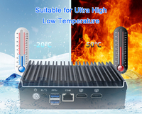 Dispositivo Micro Firewall con Tel J3160, 4 Puertos GbE LAN, HD-MI, 2x Mini PCIe, Router VPN PfSense para Gateway de Seguridad de Red sin Ventilador