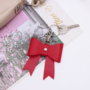 Lindo Llavero de Piel Sintética con Lazo de 6 Colores, Llavero de Metal con Impresión UV Personalizado para Mujer, Regalo Moderno y Encantador - Product Image 2