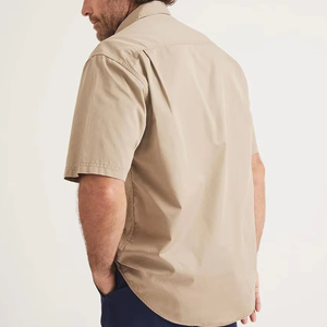 <span class=keywords><strong>Chemise</strong></span> pour hommes personnalisée de haute qualité grande taille élégante <span class=keywords><strong>chemise</strong></span> à manches courtes respirante à séchage rapide - Product Image 4