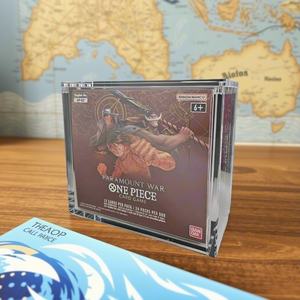 กล่องอะคริลิคใส่การ์ด TCG แบบพกพา เป็นมิตรกับสิ่งแวดล้อม RAY-one Piece กล่องอะคริลิคภาษาอังกฤษ สำหรับใส่การ์ด<span class=keywords><strong>เกม</strong></span> บูสเตอร์บ็อกซ์ ภาษาอังกฤษ ของแท้ - Product Image 3