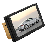 Prix le moins cher Android 2 Din Autoradio 7 pouces FM BT HD Écran tactile USB Wifi AUX-in Mp5 Gps Player