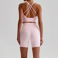 Shorts de sport respirants à taille haute pour femmes, pour la gym et le yoga - Séchage rapide, extensibles dans quatre directions, vêtements de fitness