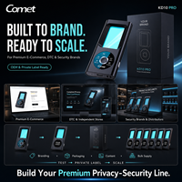 Détecteur de caméra cachée professionnel OEM Private Label KD10 PRO, objectif optique 8 points 620nm, RF IR magnétique, anti-espionnage, durable