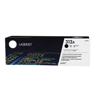 Kartrid Toner Hitam CF380A 312A untuk Printer Berkualitas Tinggi Warna Baru Original Penuh Standar Ekal Enterprise Kapasitas Besar