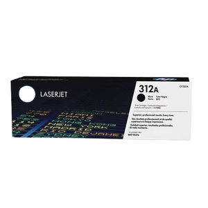 Cartucho de Tóner Negro CF380A 312A para Impresoras, Alta Calidad, Nuevo, Original, Estándar de Capacidad Completa, Ekal Enterprise, a Granel - Product Image 1