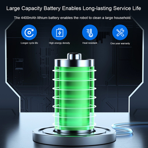 Robot Aspirador Liectroux N7s-u con Batería de 4400 mAh, Navegación Giroscópica Wifi, Memoria Inteligente y Función de Limpieza con Agua - Product Image 6
