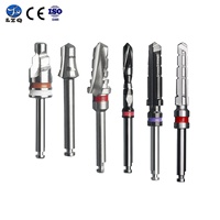 Kit de perceuse électrique pour implants dentaires et embouts, perceuse dentaire en acier inoxydable et accessoires