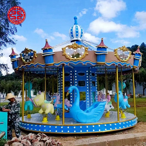 Fabricant de FRP de haute qualité Limeiqi, carrousel pour enfants de luxe à 16 places, petit carrousel à <span class=keywords><strong>vendre</strong></span> - Product Image 1