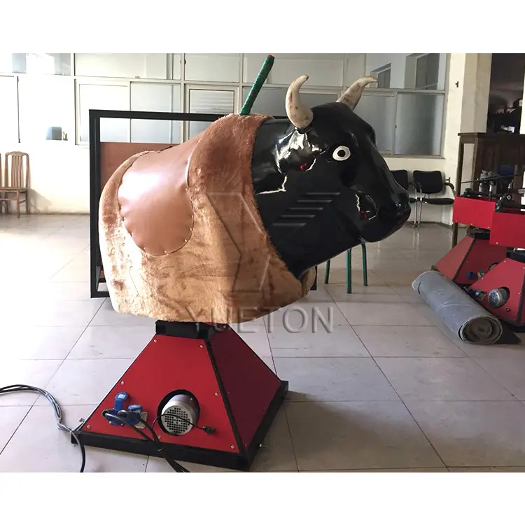 झेंग्झौ Yueton मनोरंजन पार्क उपकरण Inflatable चटाई यांत्रिक बैल