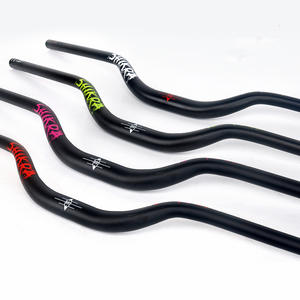 Manubrio de <span class=keywords><strong>Bicicleta</strong></span> SHIKRA de Fábrica, Manubrio de <span class=keywords><strong>Bicicleta</strong></span> de Montaña Tipo Swallow 55/35, Elevación 31.8*780mm, Accesorios para <span class=keywords><strong>Bicicleta</strong></span> - Product Image 3