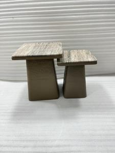 Juego de Mesas de Centro Modernas, Muebles Artesanales para Sala de Estar, Mesa Central y Mesa Auxiliar para Hogar, Apartamento, Hotel, Fábrica - Product Image 3