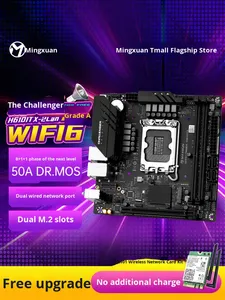 Maxsun Challenger H610 D4/D5 ATX Double Channel <b>DDR4</b>/DDR5 New <b>Memory</b> 1P/2P AGP 2X Desktop Computer Office Motherboard Double Mem - Product Image 1