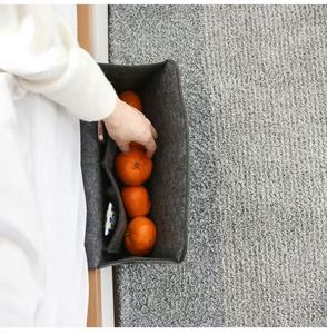 Hot Selling Convenient <b>Bed</b> <b>Sofa</b> Desk Hanging Organizer Felt Bedside <b>Storage</b> Bag <b>with</b> Pockets - Product Image 6