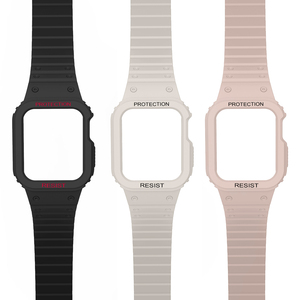 สายนาฬิกาซิลิโคนแม่เหล็กปรับได้ของ Ryb สำหรับ <span class=keywords><strong>Apple</strong></span> <span class=keywords><strong>Watch</strong></span> Series 7 6 5 4 3 <span class=keywords><strong>2</strong></span> 1 <span class=keywords><strong>SE</strong></span> 41mm 42 <span class=keywords><strong>44</strong></span> 45mm - Product Image 3