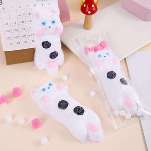 <b>Cat</b> <b>Squishy</b> Toy Jelly Texture <b>Cat</b> Paw <b>Squishy</b> Slow Rebound Stress-relief Toy Taba Mochi <b>Squishy</b> Pinch Squeeze Decompression Toy - Product Image 4