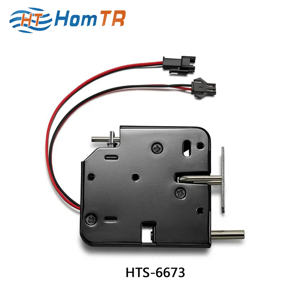 HomTR serratura a controllo elettrico solenoide serratura elettronica per armadio con molla per serrature per armadietti